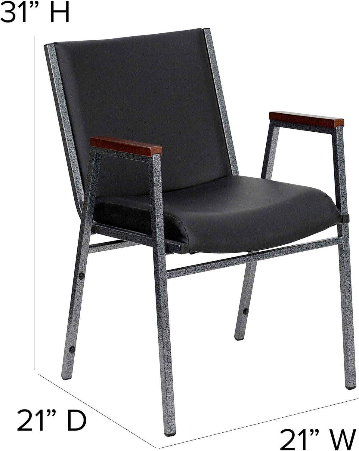 Aliya Heavy Duty Stack Chair with Arms