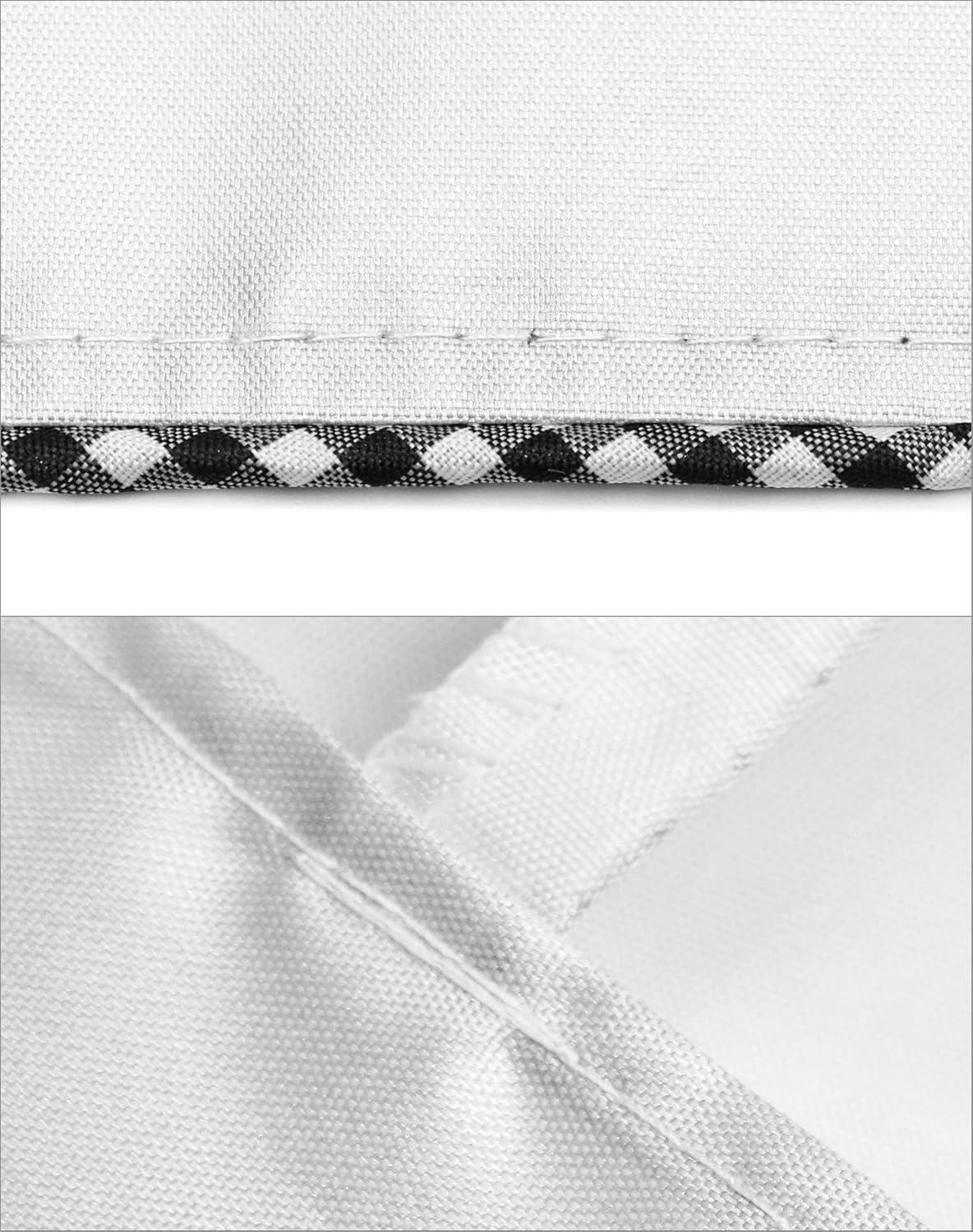 QWORK Washer and Dryer Covers, Heavy Duty Waterproof Washing Machine Cover for Most Top Load or Front Load Machine, Dustproof, All Weather Protection, 29" W x 28" D x 43" H