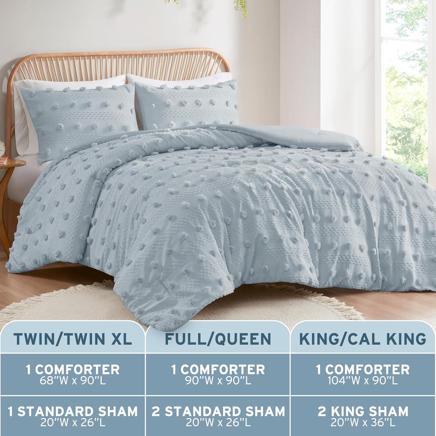 Clip Jacquard Comforter Set