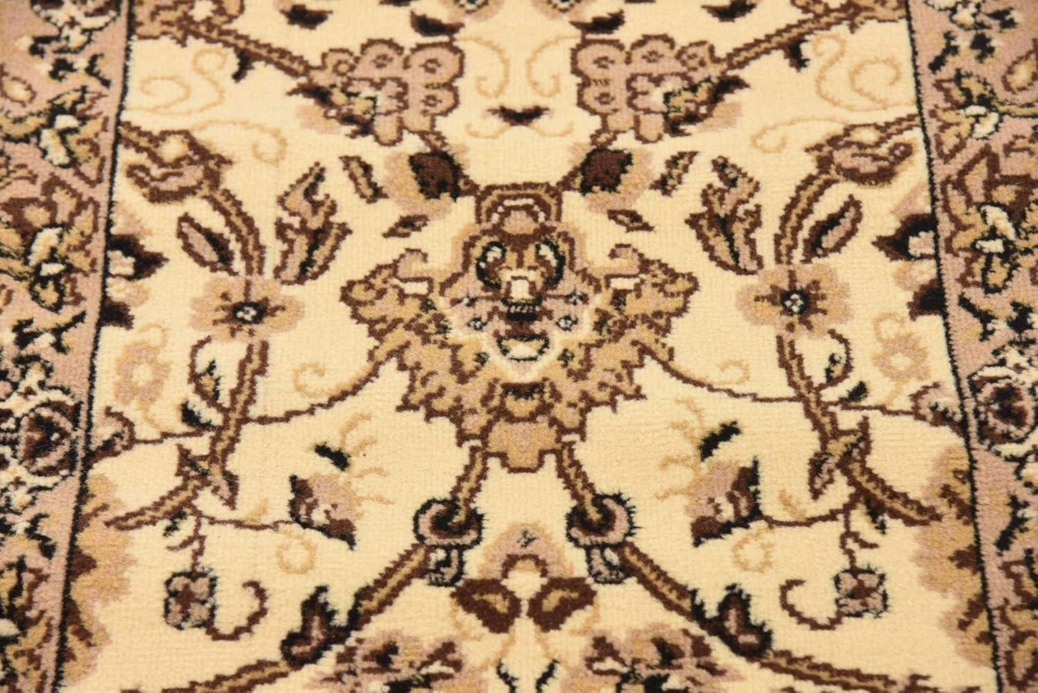 Unique Loom Sialk Hill Washington Floral Indoor Woven Area Rug