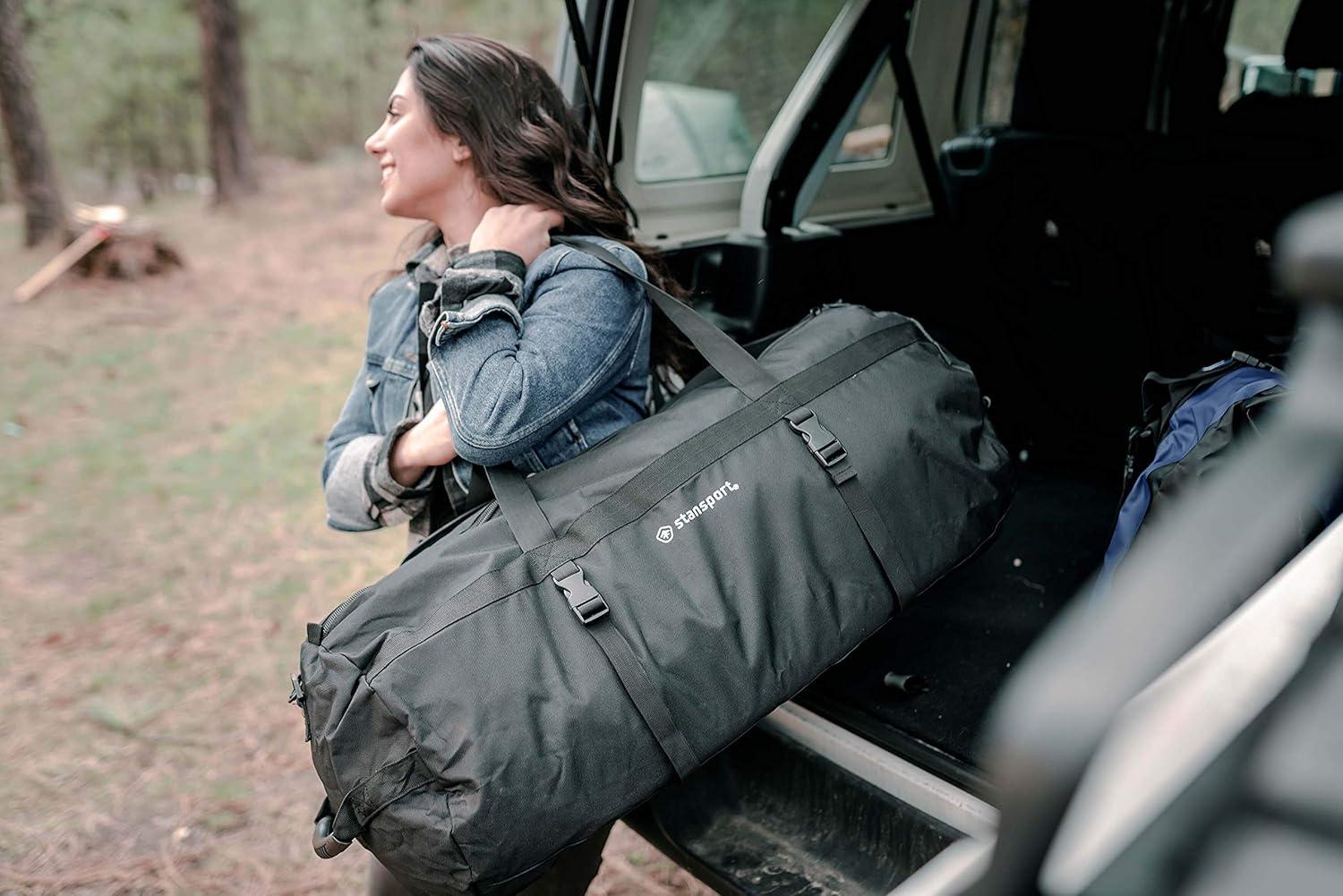 Stansport 30" Traveler Duffel Bag Black