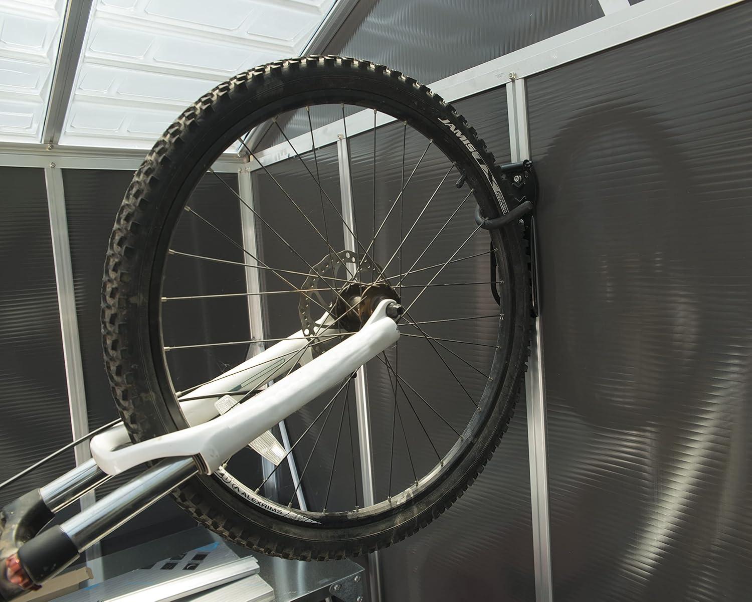 Canopia HG1086 Palram - Canopia Yukon Rubicon and Skylight Wall Mounted Bike Rack