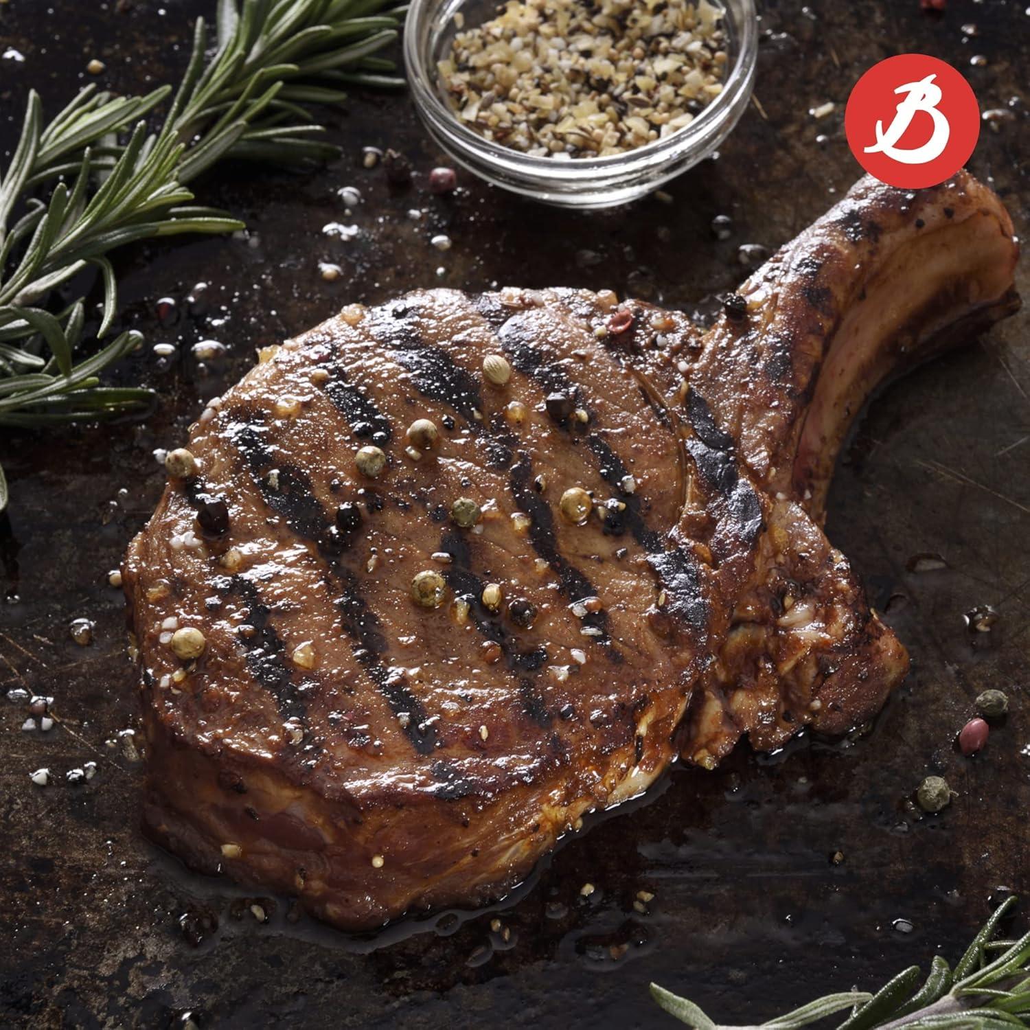 Mineral B Element Carbon Steel Induction Ready Griddle with Aluminum Handle