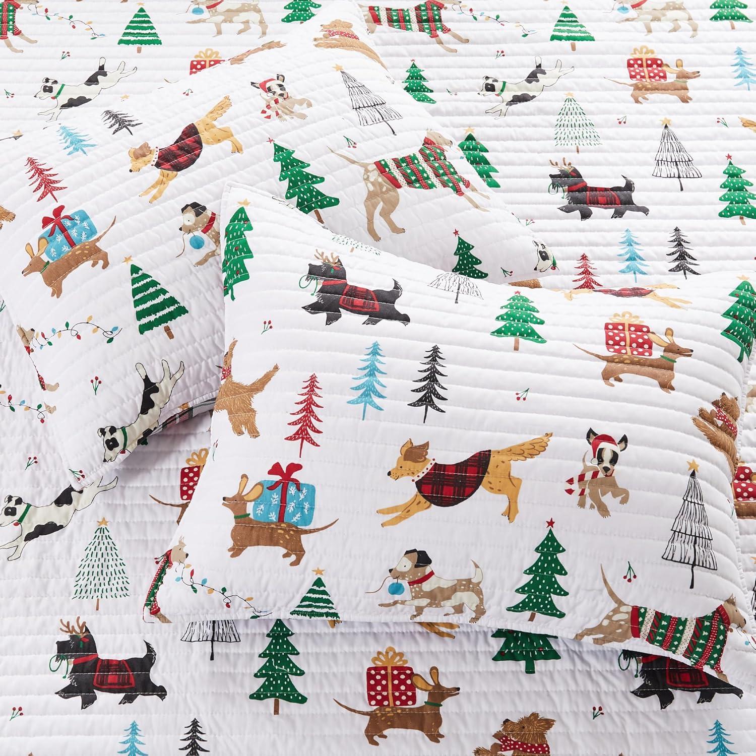 Jingle Paws King Quilt Set - Levtex Home