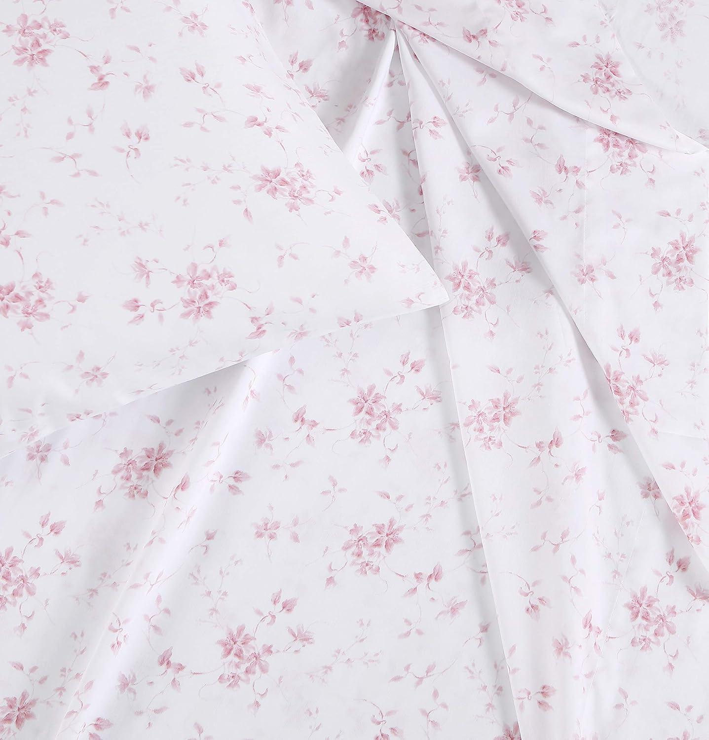 Laura Ashley Sateen Cotton Printed Sheet Sets & Reviews | Wayfair
