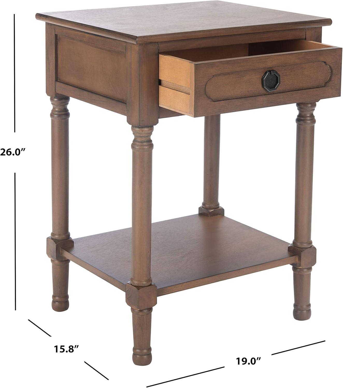 Allura 1 Drawer Accent Table  - Safavieh