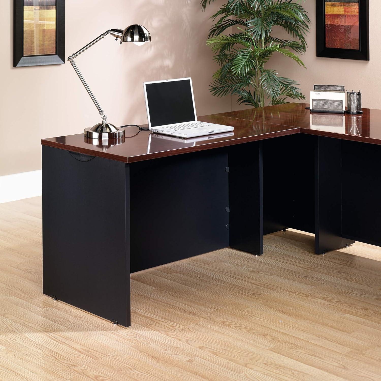 Sauder Via Executive Office Desk Return Classic Cherry