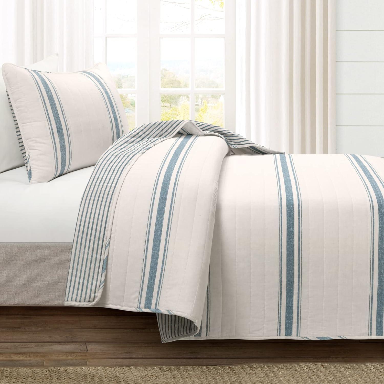 Apollo Standard Cotton Reversible 3 Piece Comforter Set