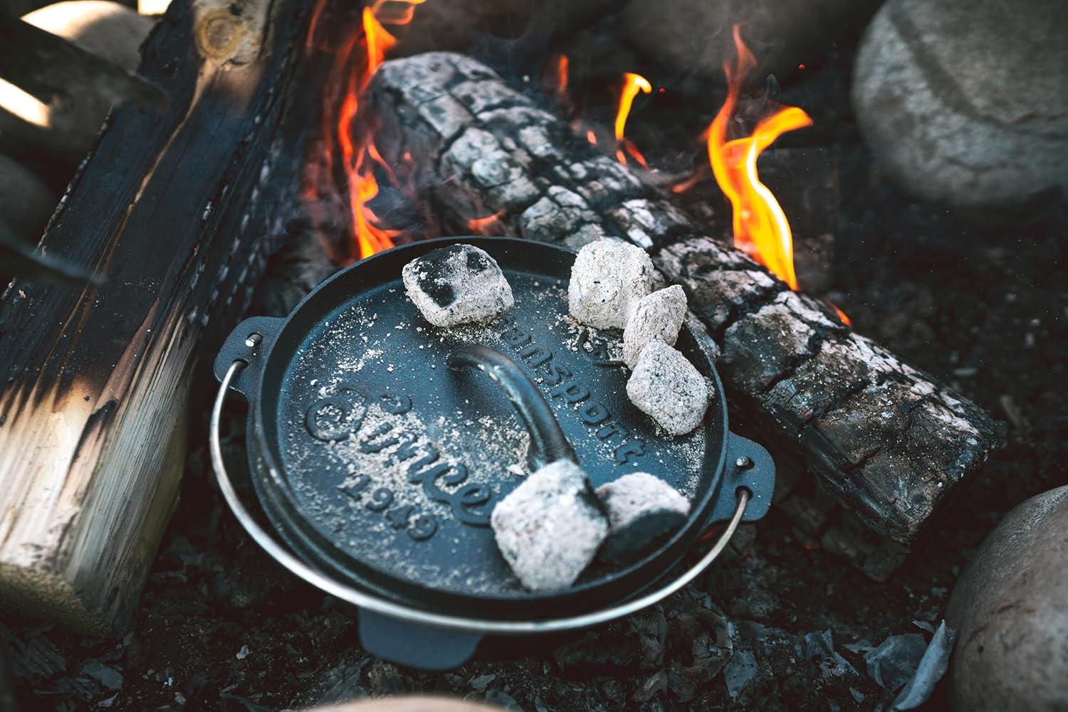 Stansport Stansport 2 QT Pre-Seasoned Cast Iron Dutch Oven with Legs