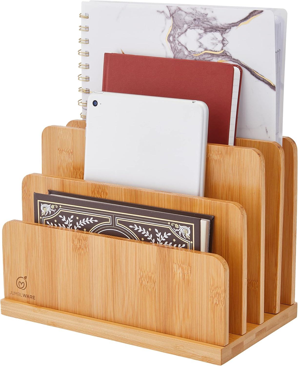 Wood Magazine Holder