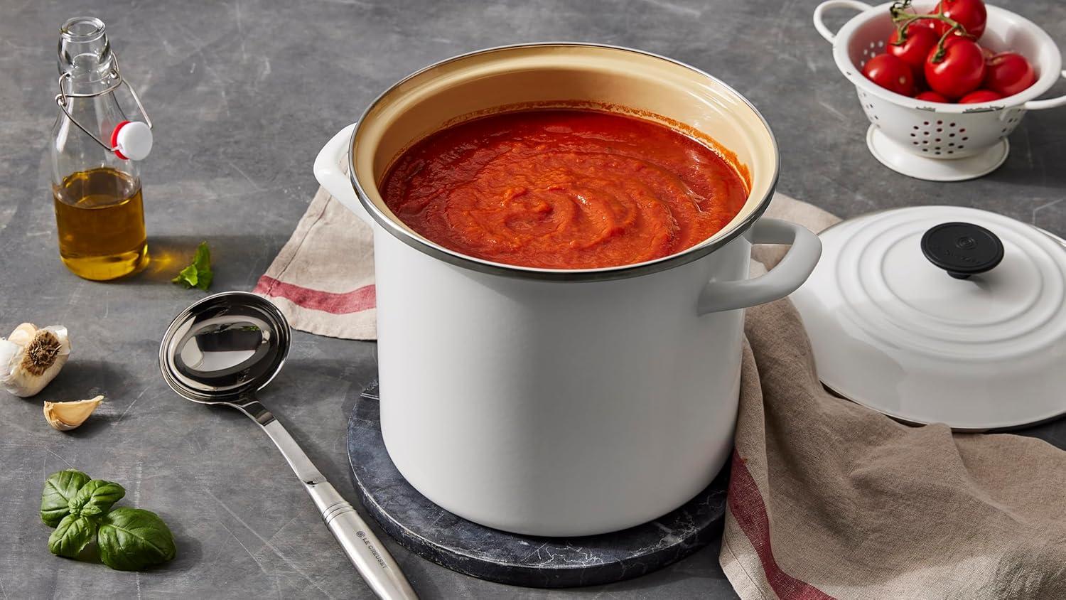 Le Creuset ® Sea Salt 8-Qt. Enameled Stockpot