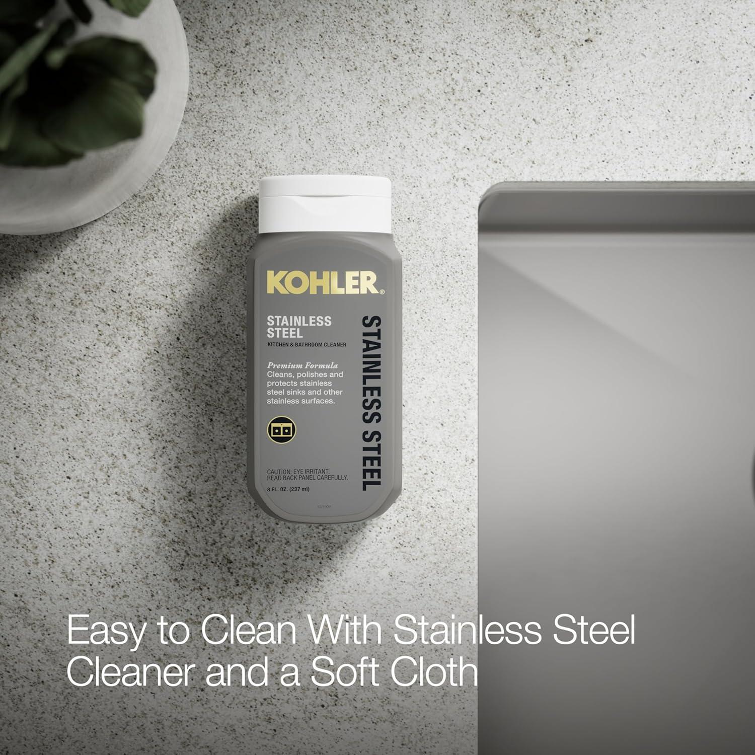 Strive 32" L x 18-5/16" W x 9-5/16" Smart Divide Under-Mount Large/Medium Double-Bowl Kitchen Sink with Basin Rack