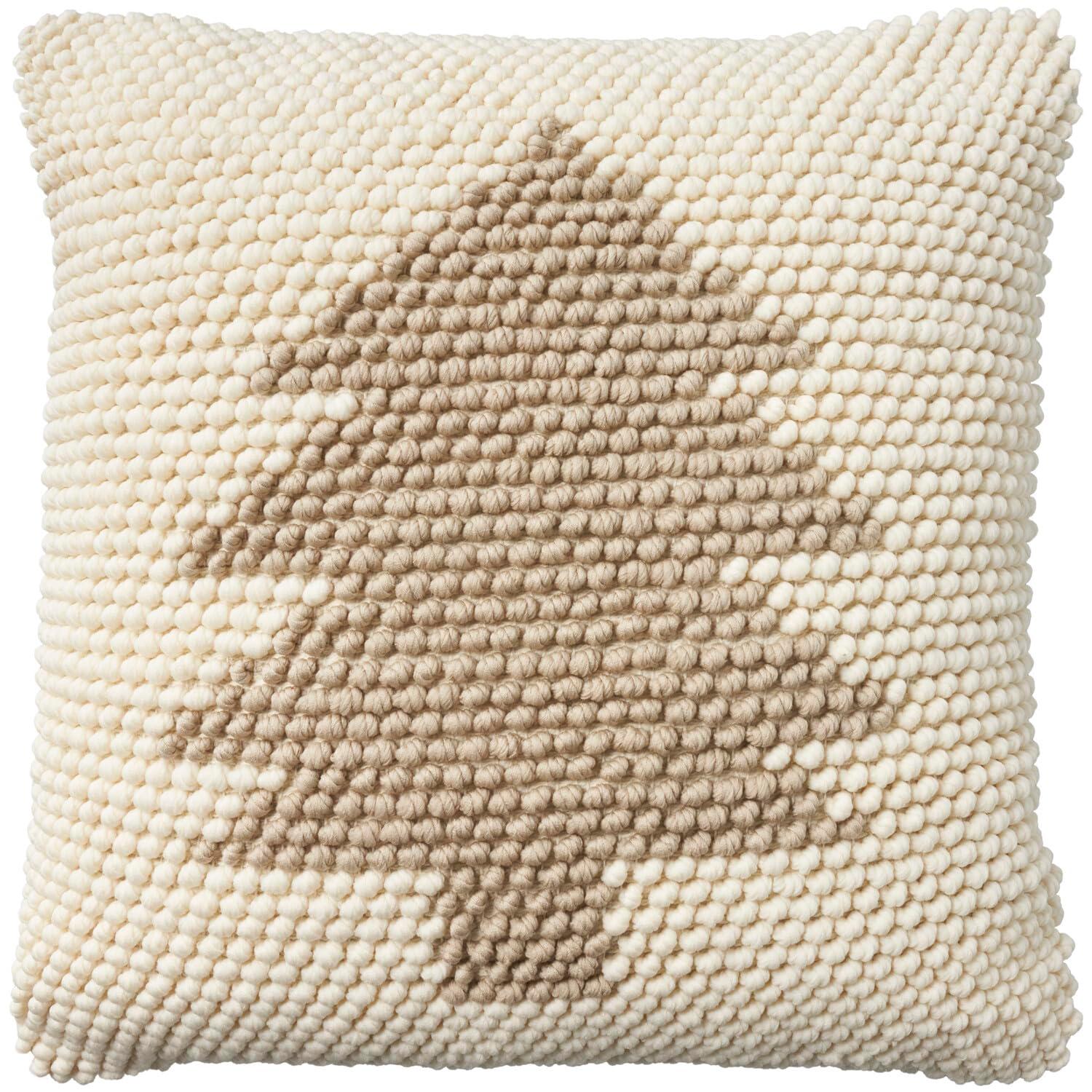 20"x20" Oversize Holiday Xmas Tree Loops Square Throw Pillow - Mina Victory: Polyester & Cotton, Zipper Closure