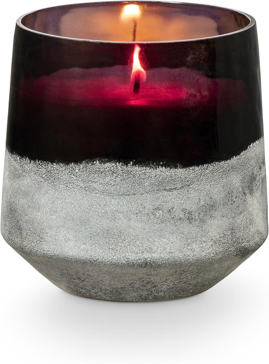 ILLUME Noble Holiday Baltic Glass Candle, Balsam & Cedar