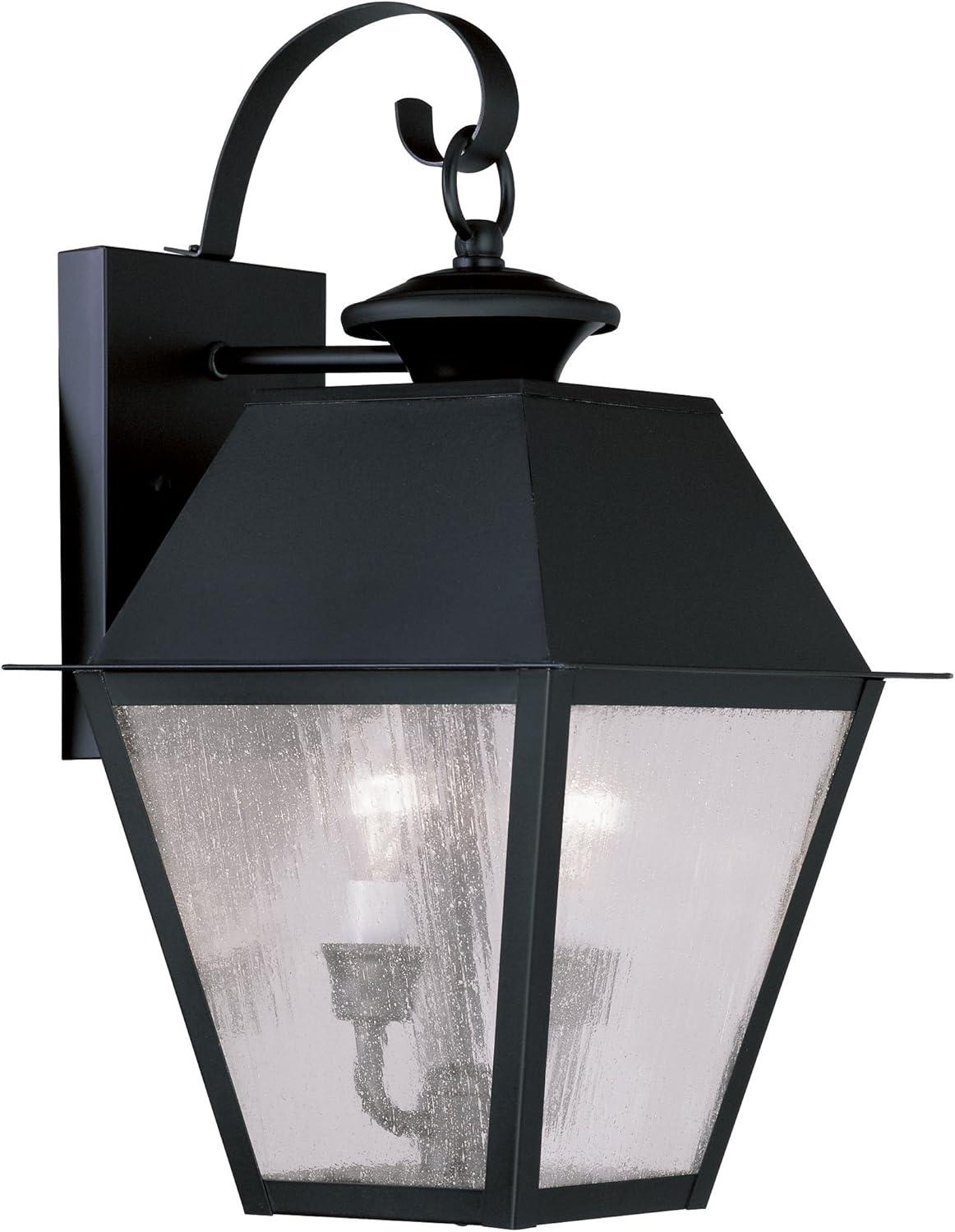 Livex Lighting Mansfield 2 - Light Wall Light in Black