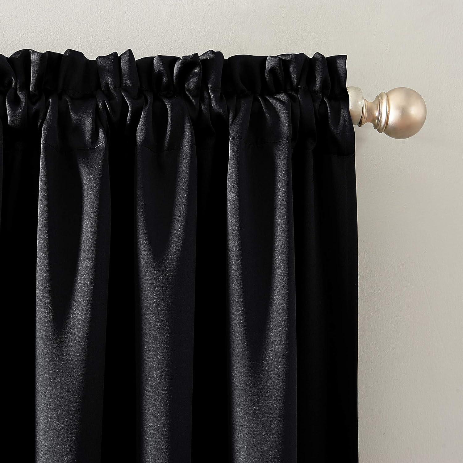 Sun Zero Sun Zero Oslo Theater Grade Extreme 100% Blackout Rod Pocket Curtain Panel