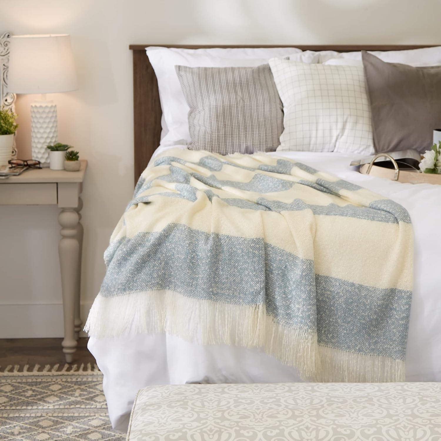 Design Imports Dll Hand Woven Throw Blanket