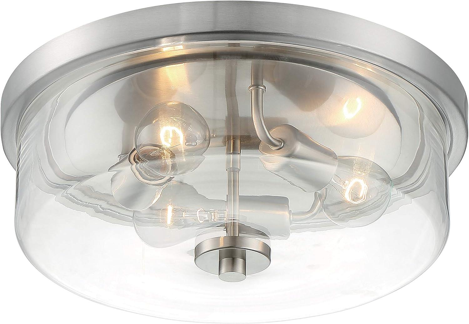 Nuvo Lighting - Sommerset-3 Light Flush Mount in Modern/Contemporary Style-15