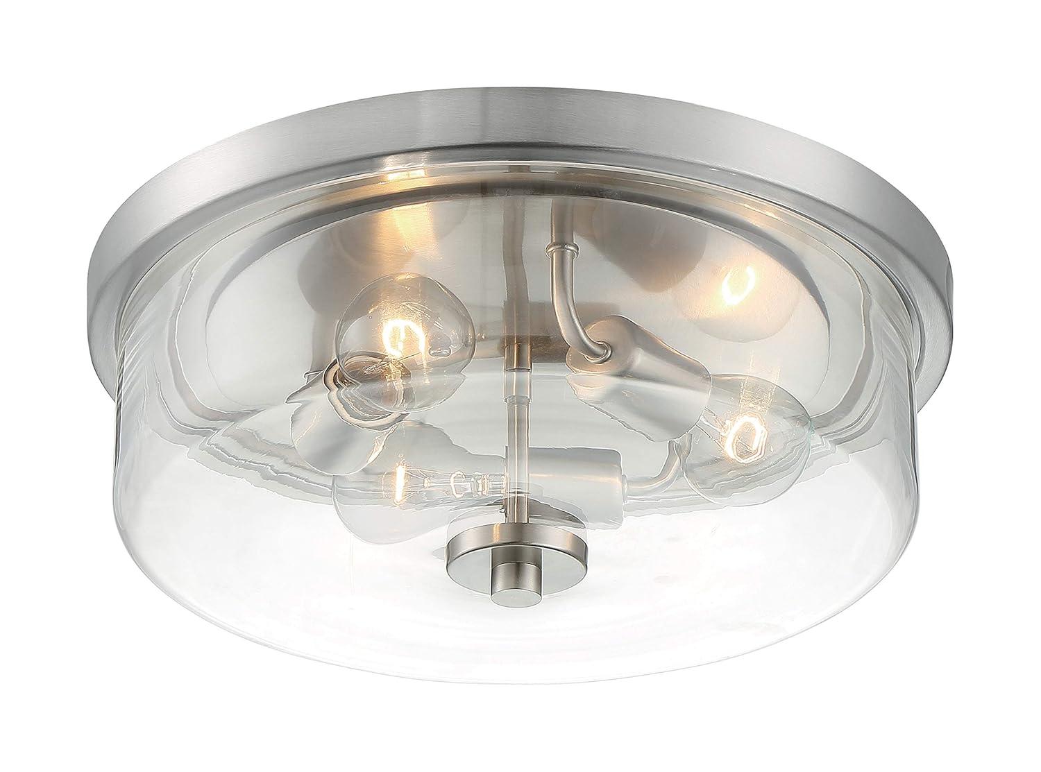 Nuvo Lighting - Sommerset-3 Light Flush Mount in Modern/Contemporary Style-15