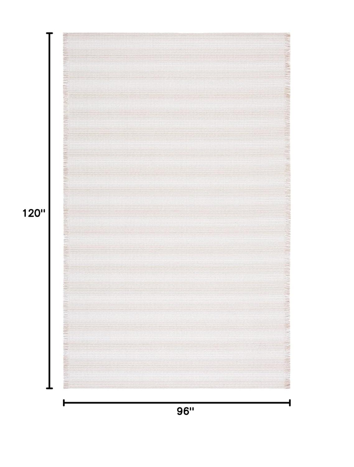 SAFAVIEH Augustine Thornton Stripe Area Rug, Ivory/Beige, 8' x 10'