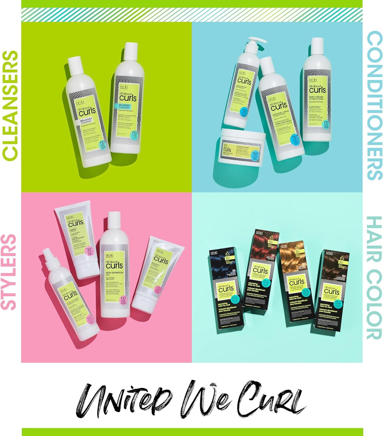 All About Curls Starter Kit/Free of SLS/SLES Sulfates, Silicones & Parabens/Color-safe
