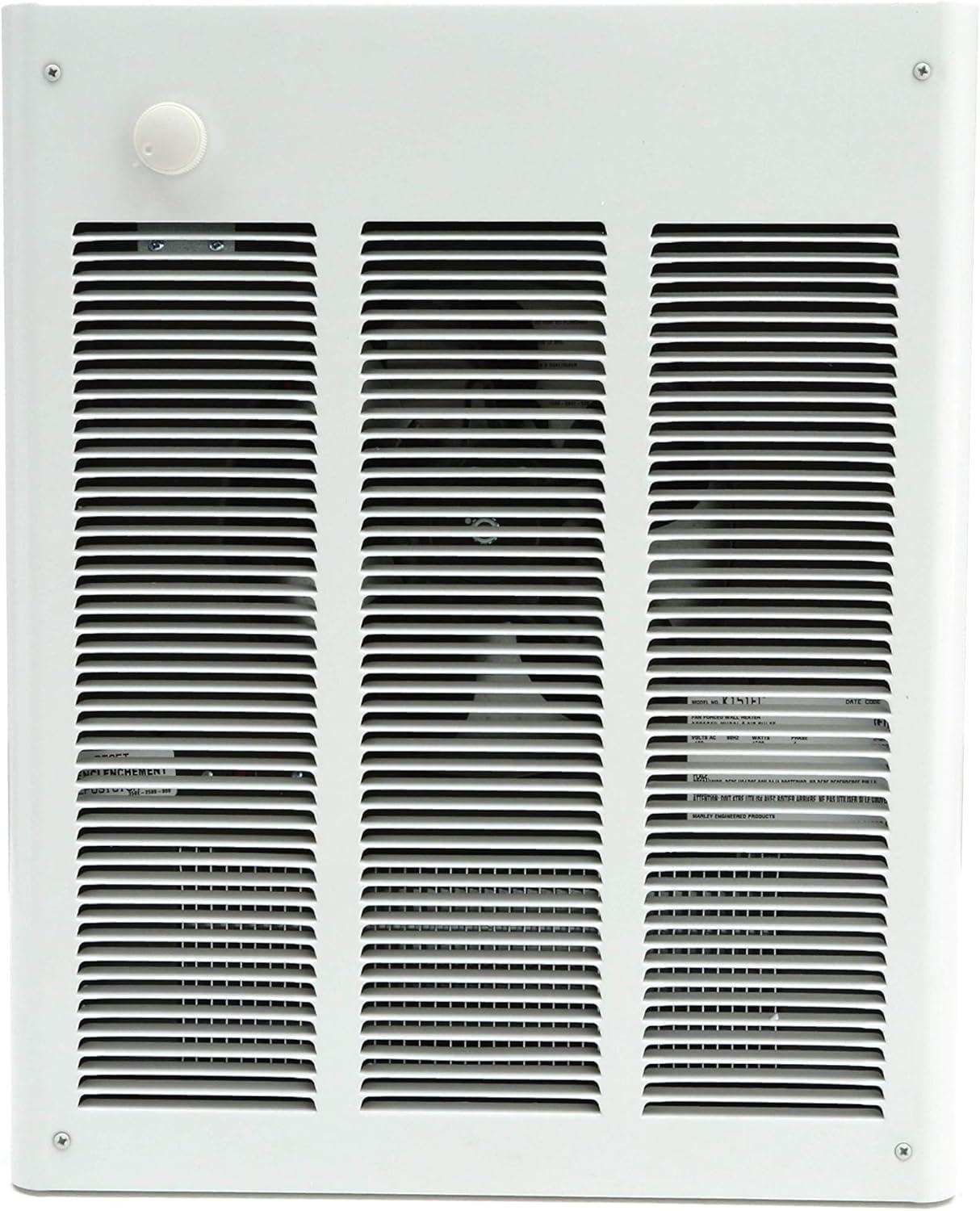 White Commercial Electric Wall Heater with Thermostat