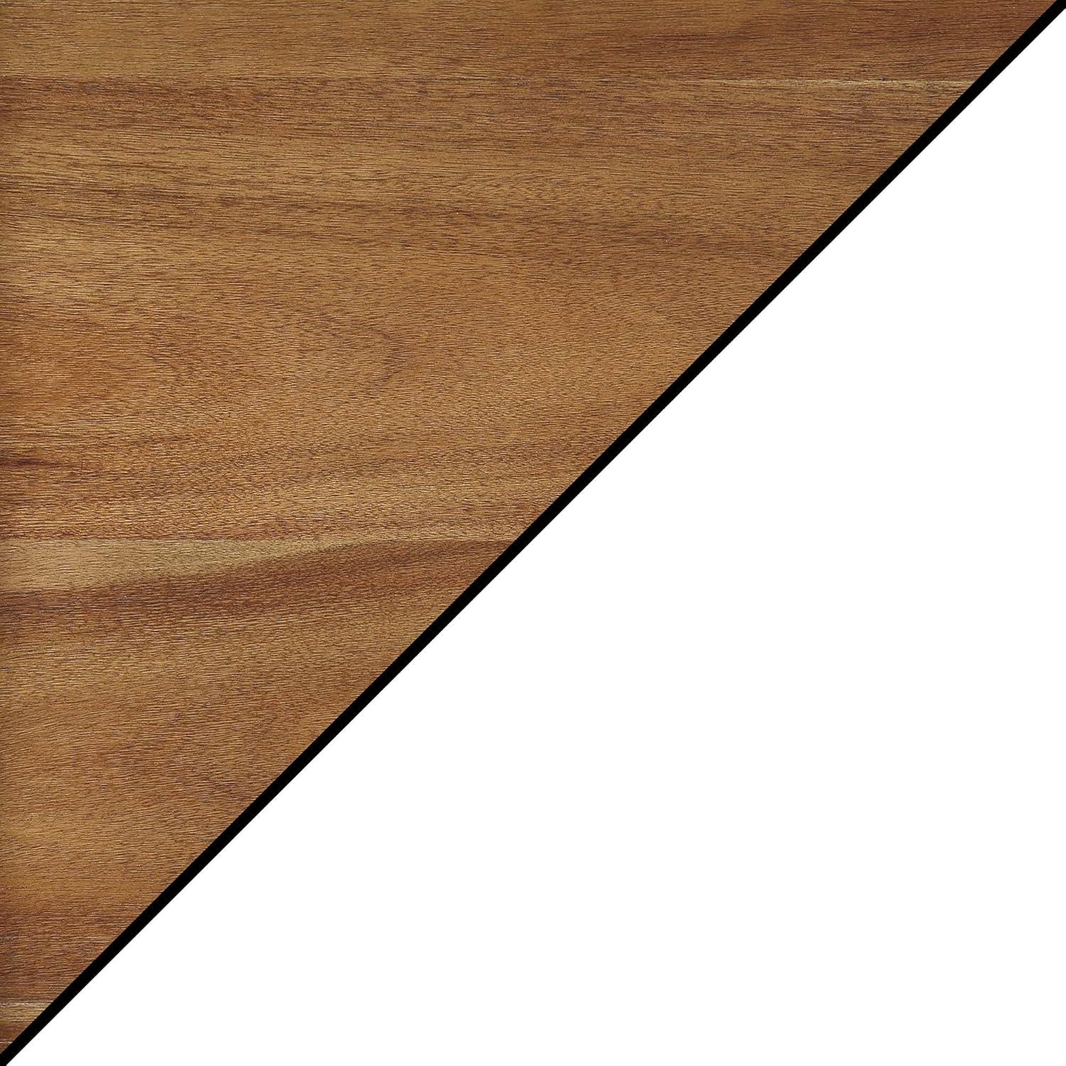 Convenience Concepts Ledgewood End Table, Driftwood / White, 18 in x 18 in x 26 in