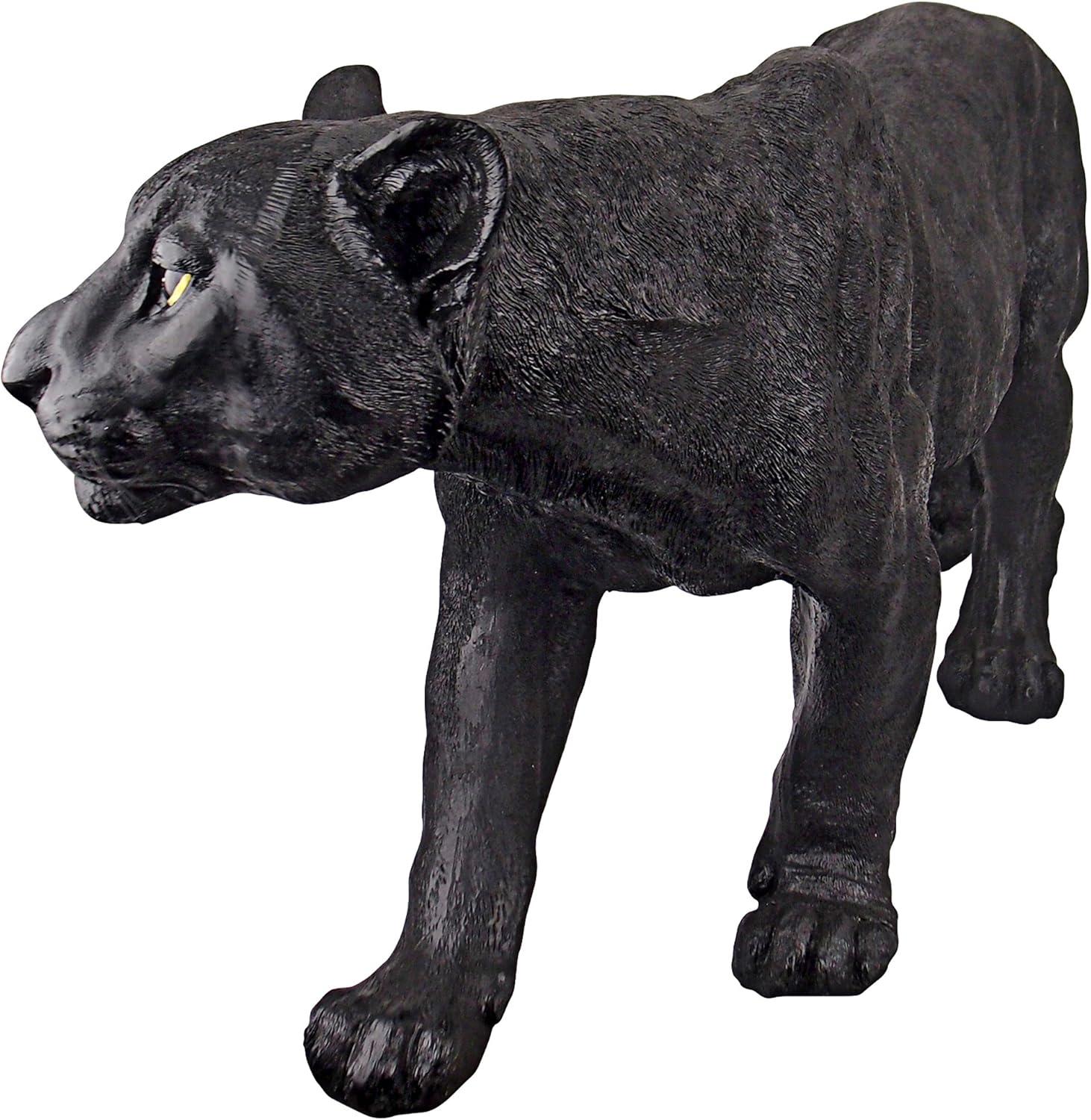 Shadowed Predator Panther Garden Statue