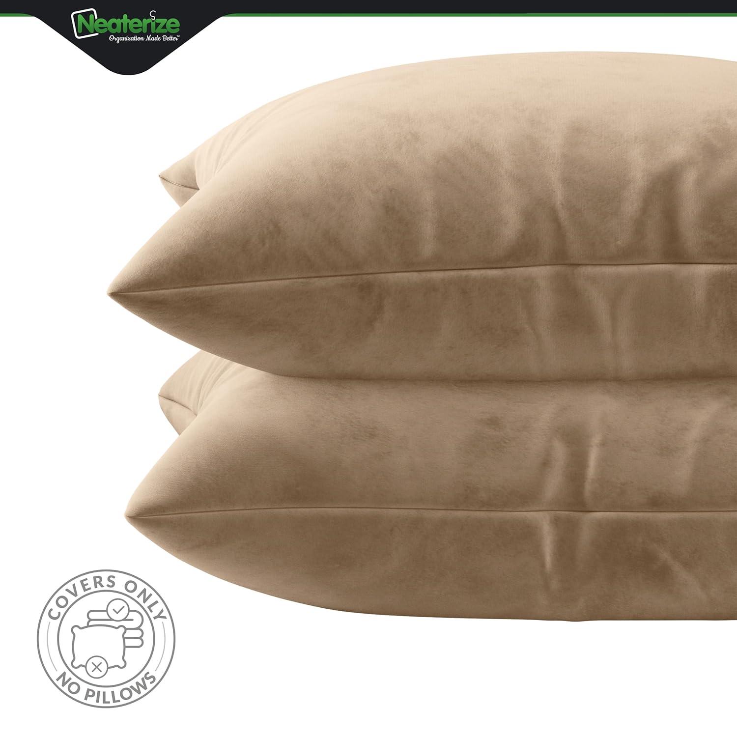 Velvet Reversible Pillow Cover (Set of 2)
