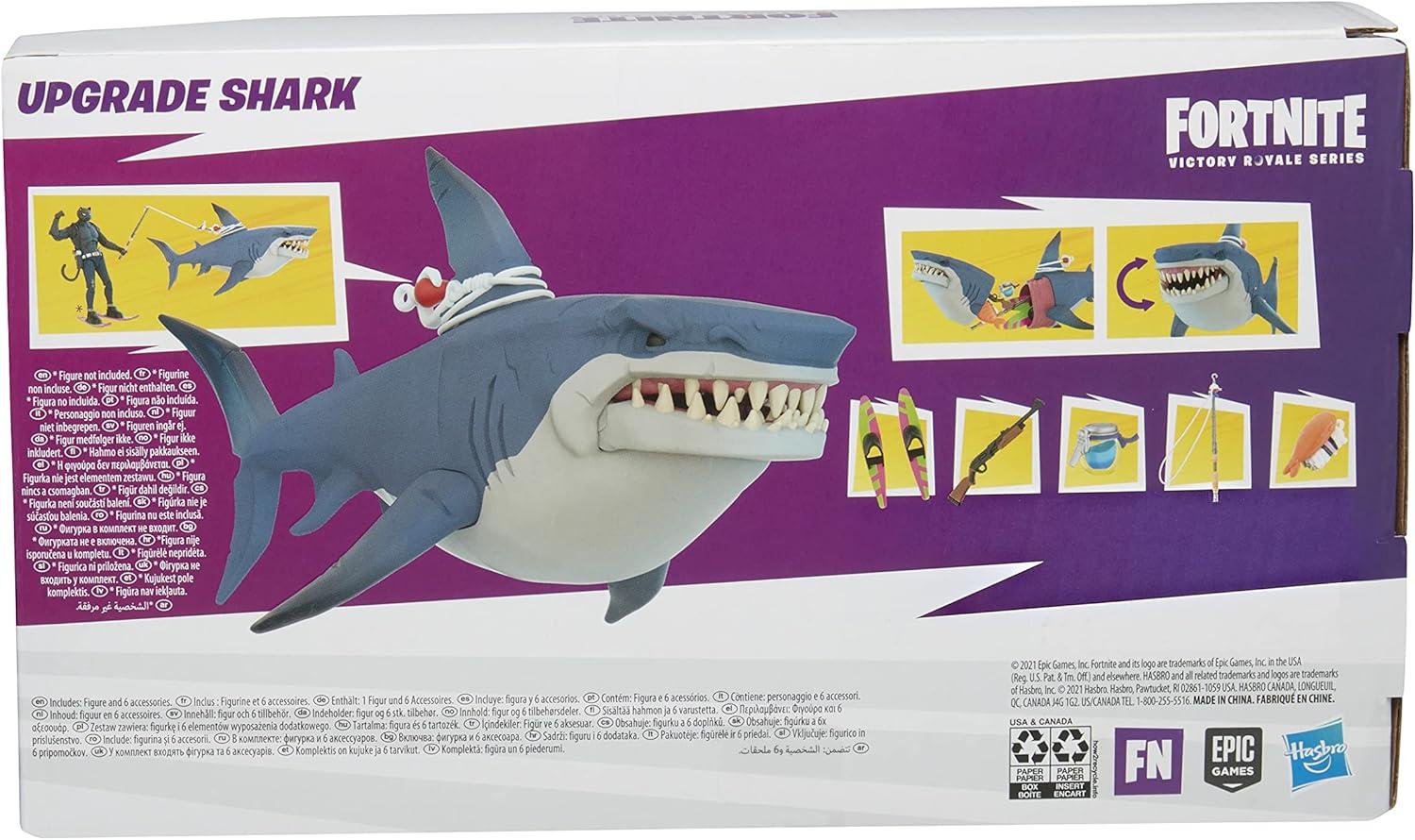 6-inch Articulated Victory Royale Upgrade Shark Action Figure with Accessories