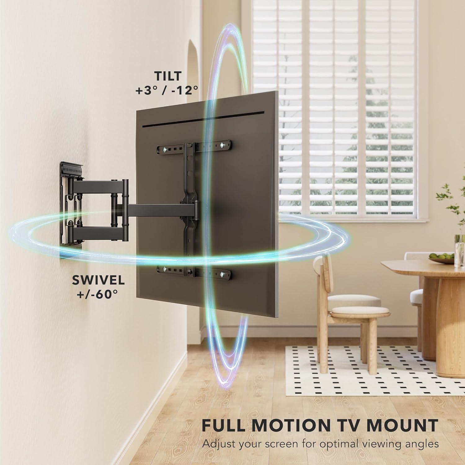 Mount It ADA Compliant Full Motion TV Wall Mount With Ultra-Slim Profile | Wayfair
