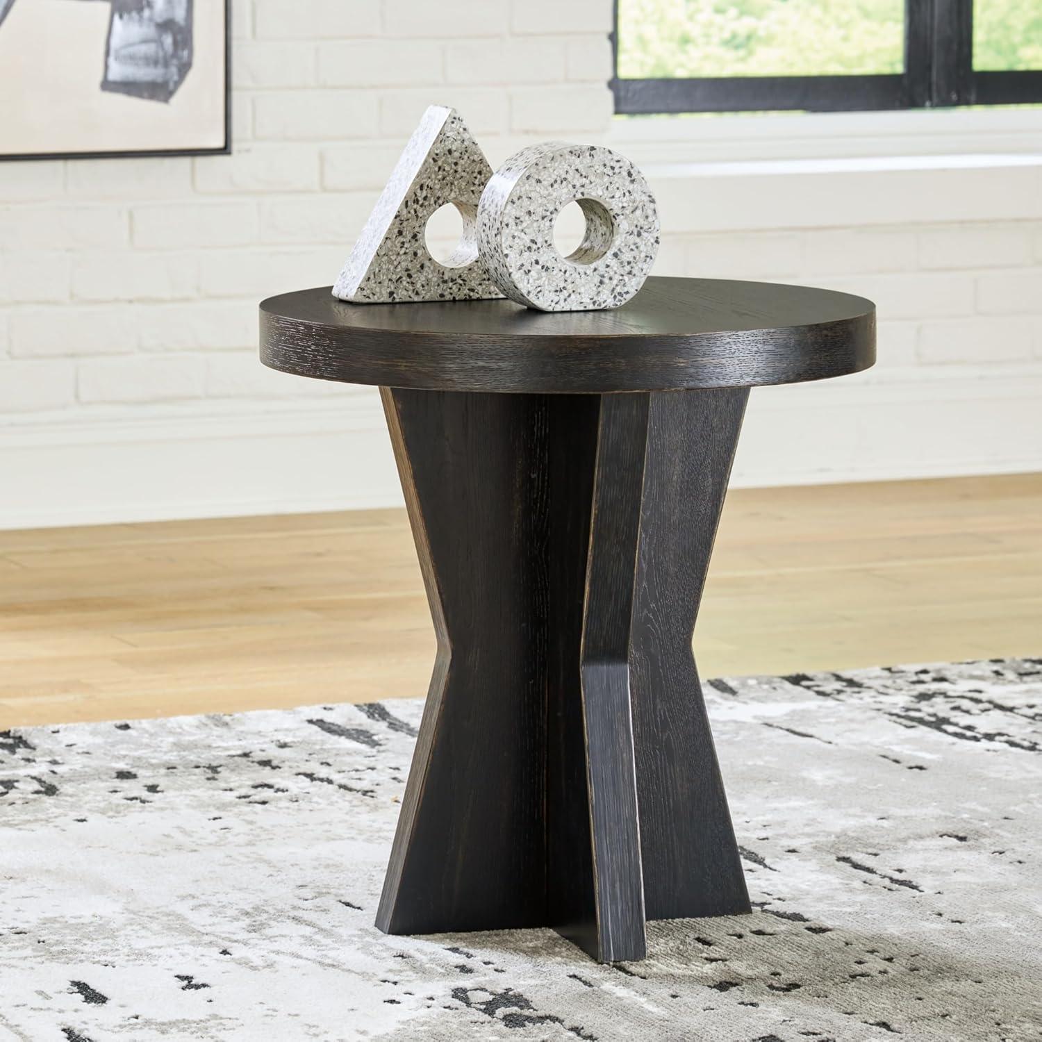 Signature Design by Ashley Galliden End Table, Black