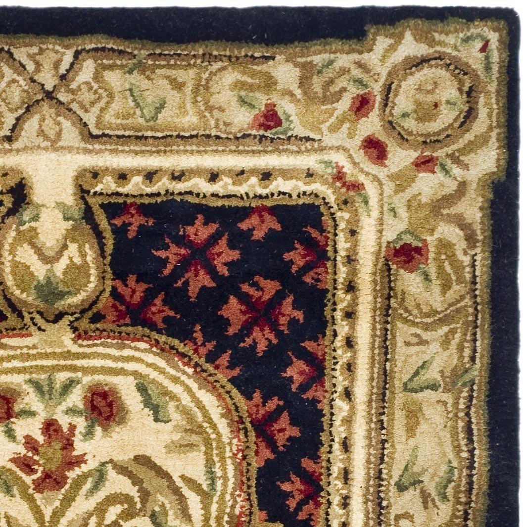 Classic CL755 Hand Tufted Accent Rug Black 3' X 5' - Safavieh
