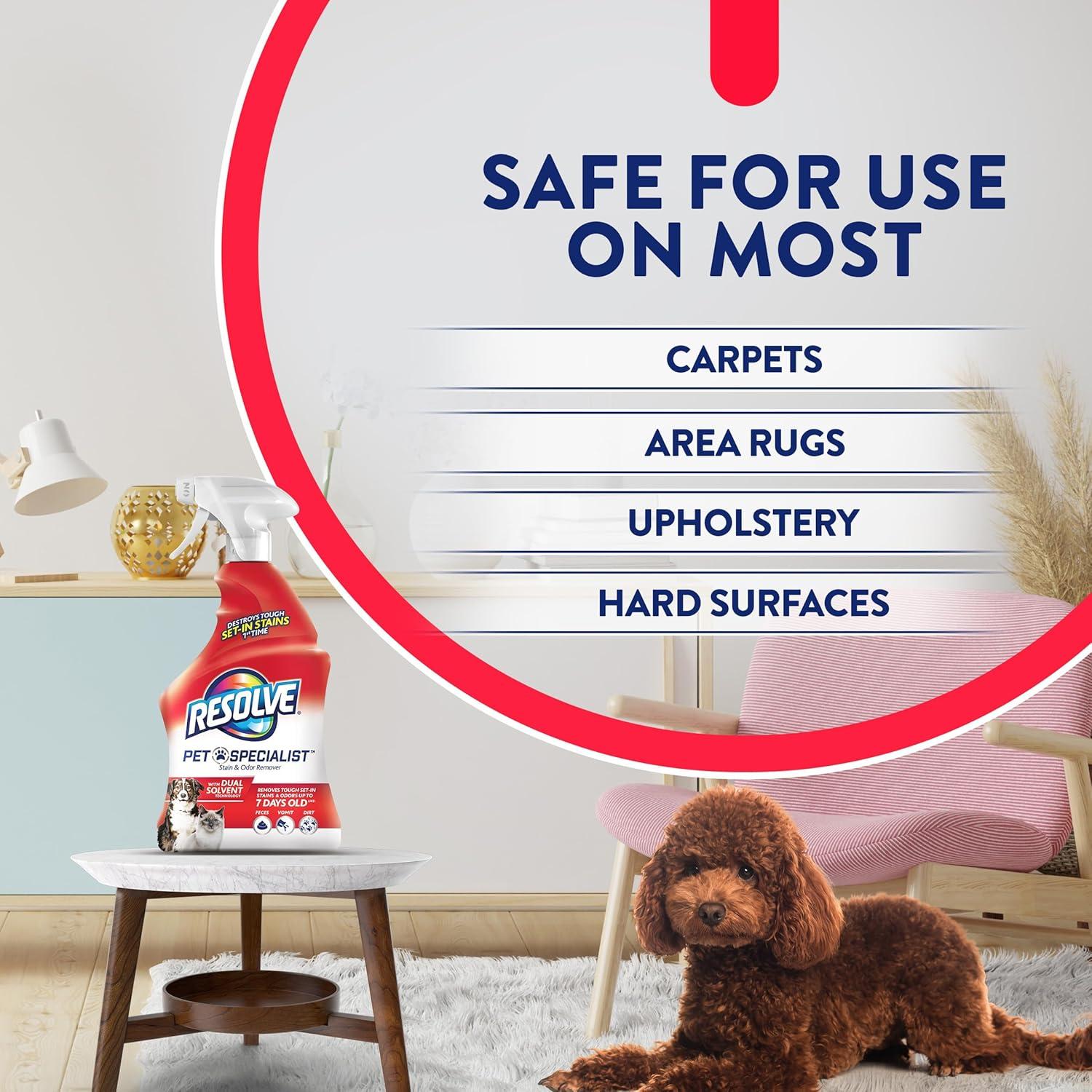 Resolve Pet Stain Remover Spray - 22oz