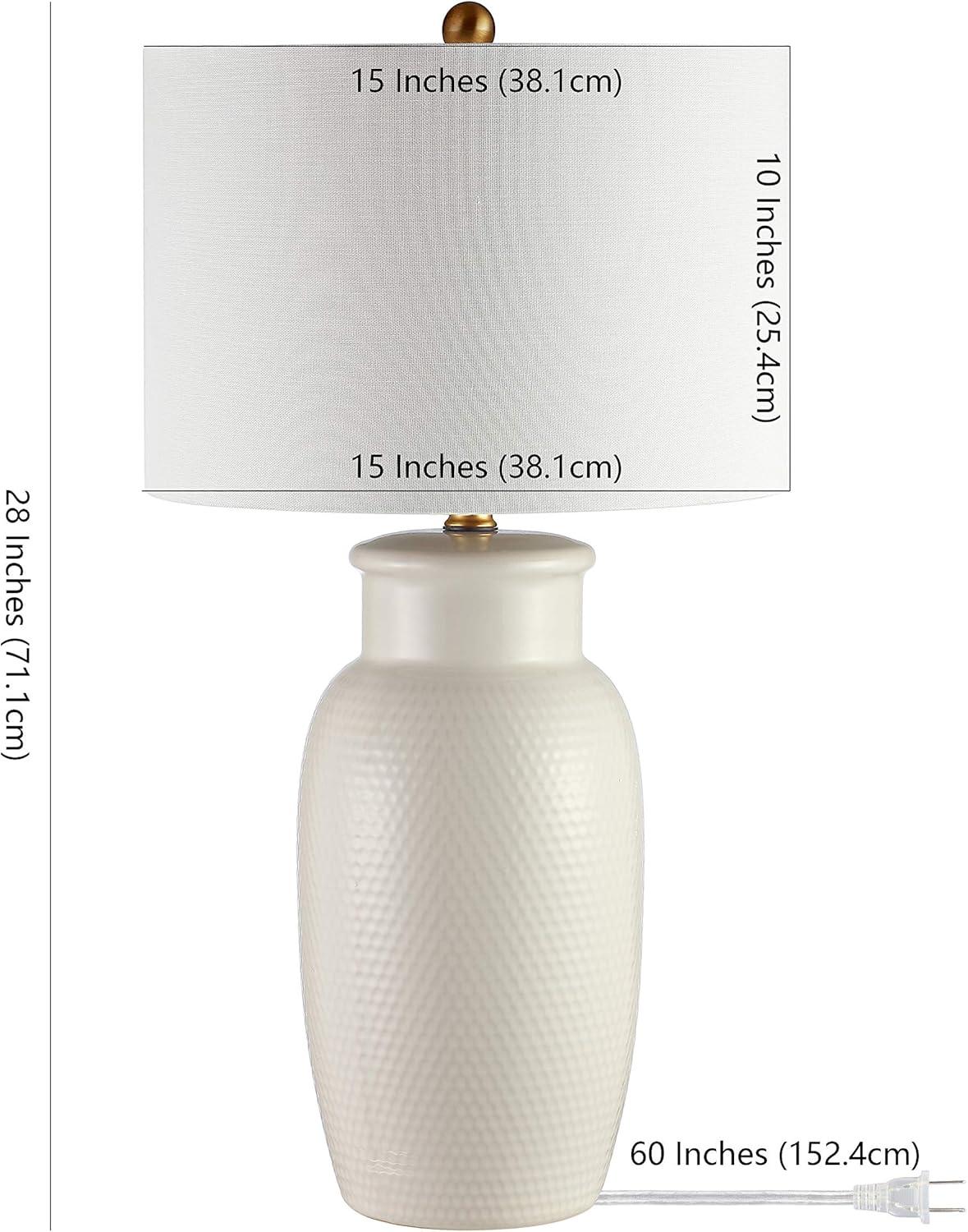 Norsi Table Lamp - Ivory - Safavieh.