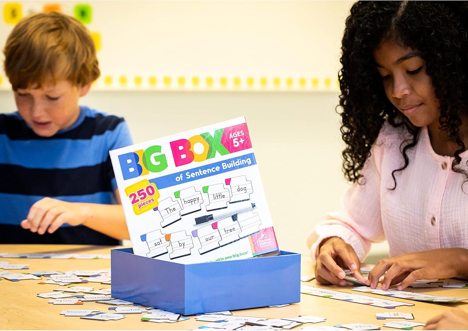 Carson Dellosa Big Box of Sentence Building Puzzle (250 pieces) Grade K-3