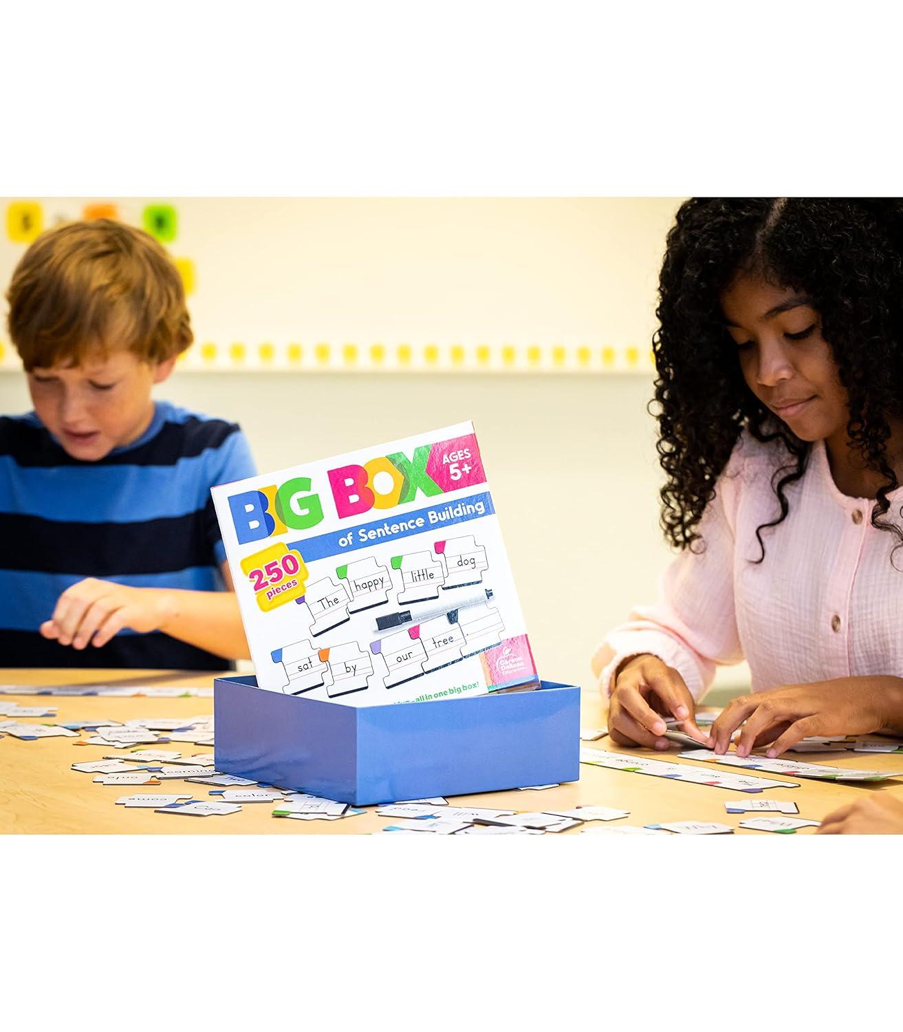 Carson Dellosa Big Box of Sentence Building Puzzle (250 pieces) Grade K-3