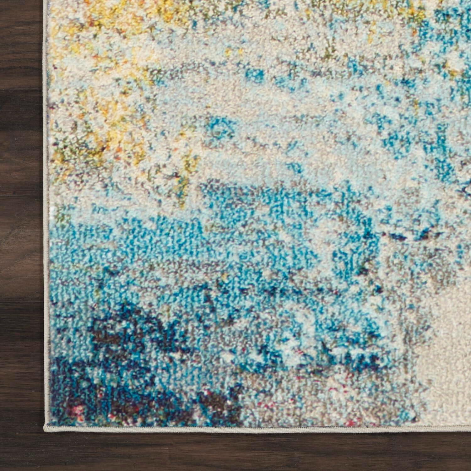 Nourison Celestial CES02 Sealife Area Rug 2'2" x 7'6"