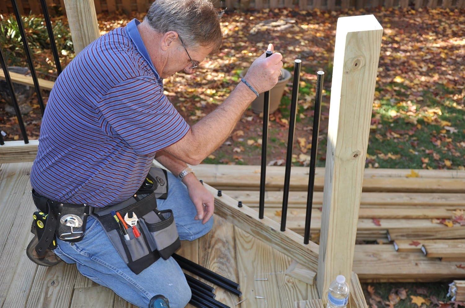 Fortress Building Products 26" H x 0.75" W x 0.75" D Fortress Vintage Stair Baluster Set (Set of 10)