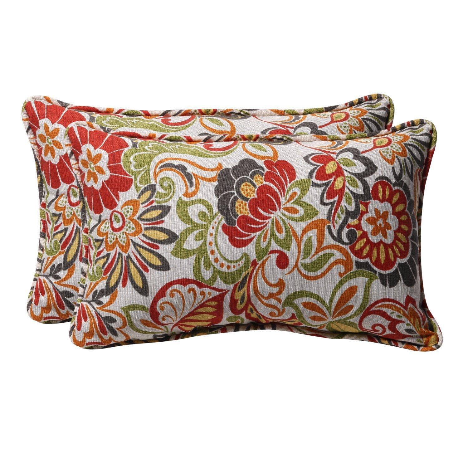Pillow Perfect Reversible Throw Pillow (Set of 2)