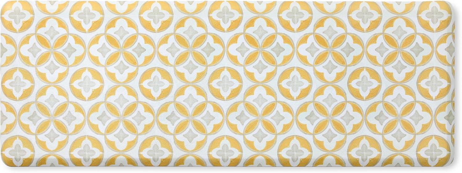 Fiesta FIESTA Postiano Tiles Geo Textured Anti-Fatigue Comfort Non-Slip Kitchen Runner Mat