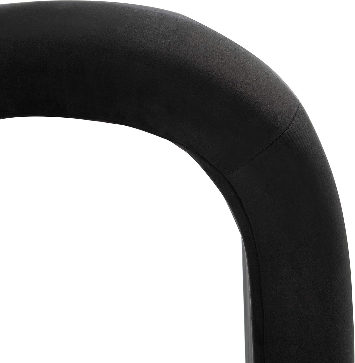 Kibo Ottoman - Black - Safavieh