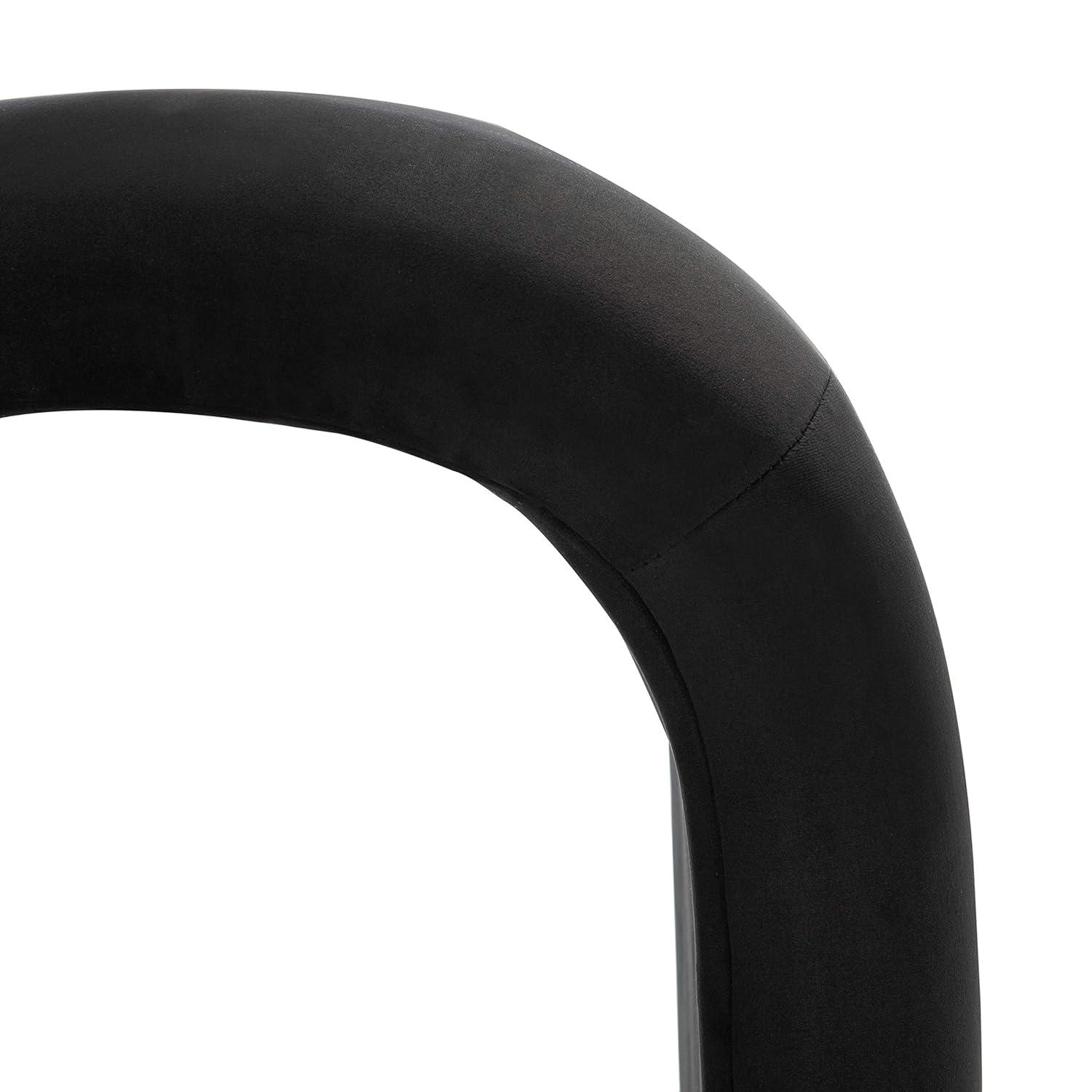 Kibo Ottoman - Black - Safavieh