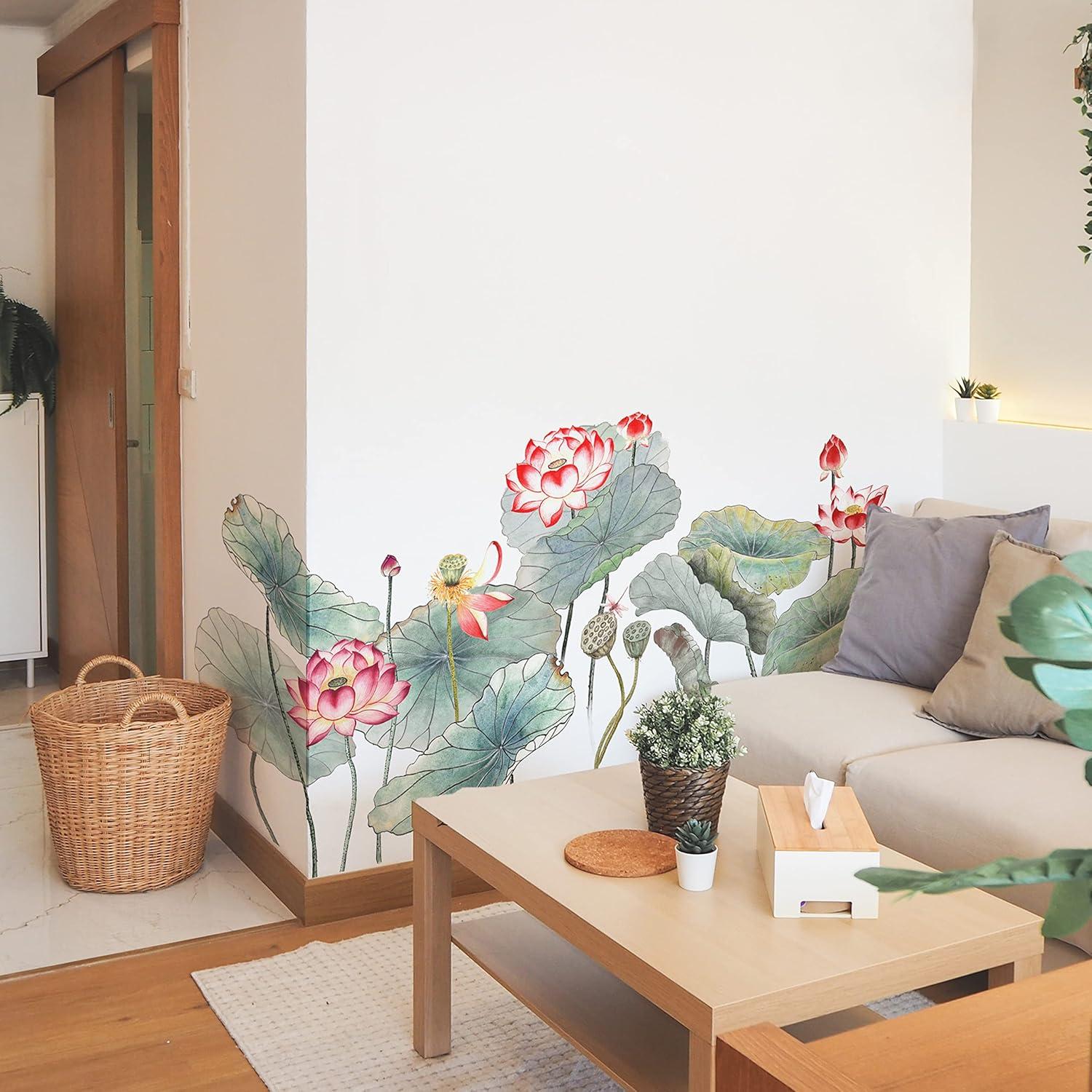 Room Mates Plants & Flowers Non-Wall Damaging Wall Decal