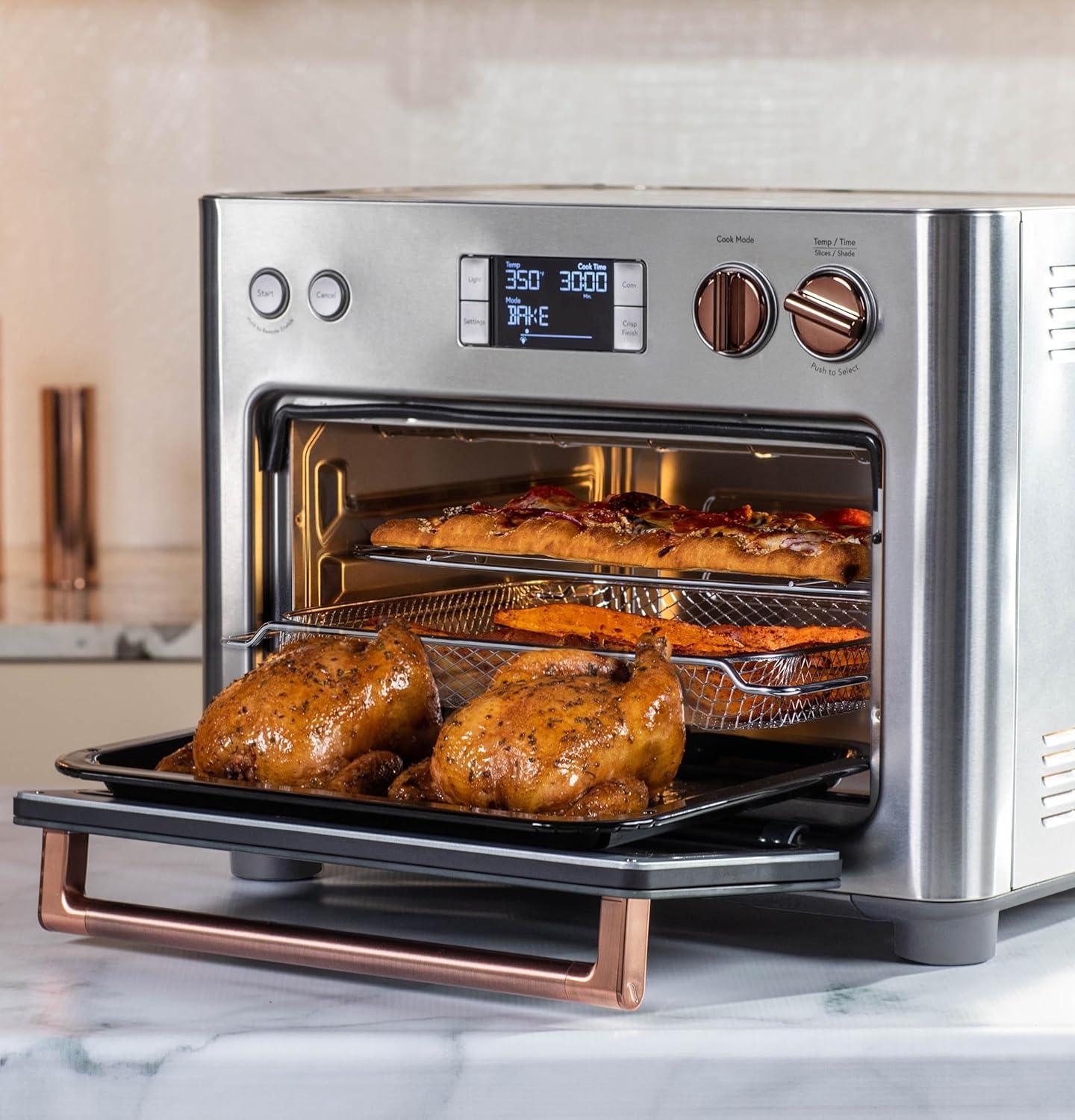 Stainless Steel Countertop Toaster Oven with Air Fry