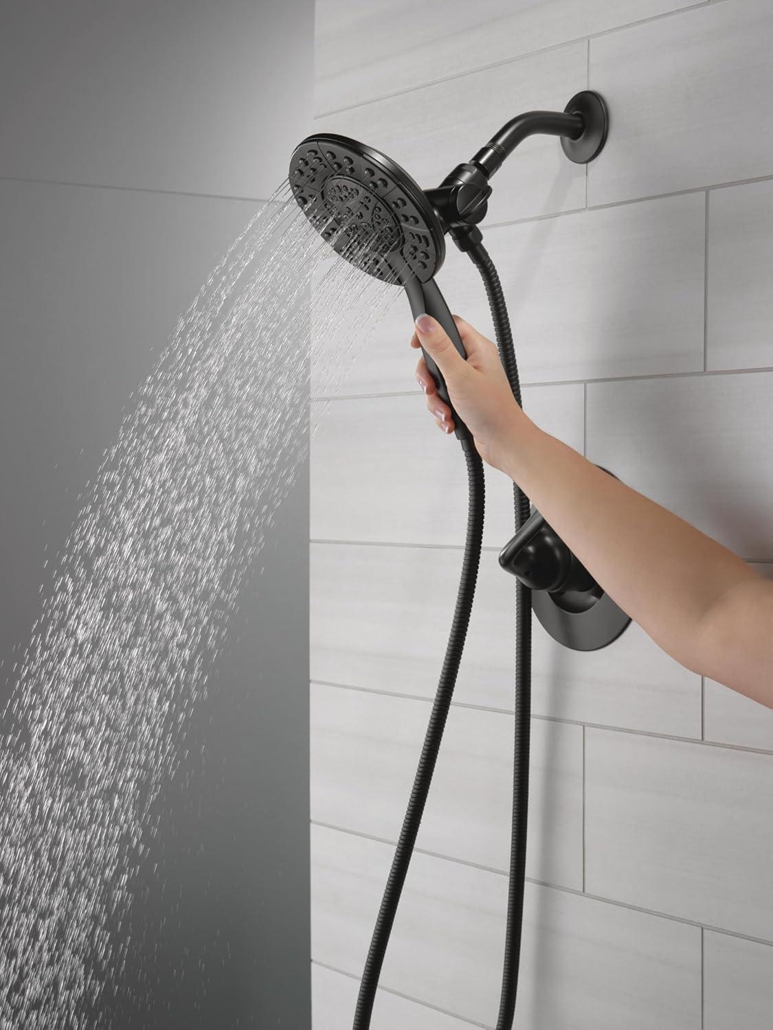 Arvo Single-Function Shower Faucet Set, Shower Trim Kit with In2ition Dual Shower Head and Valve