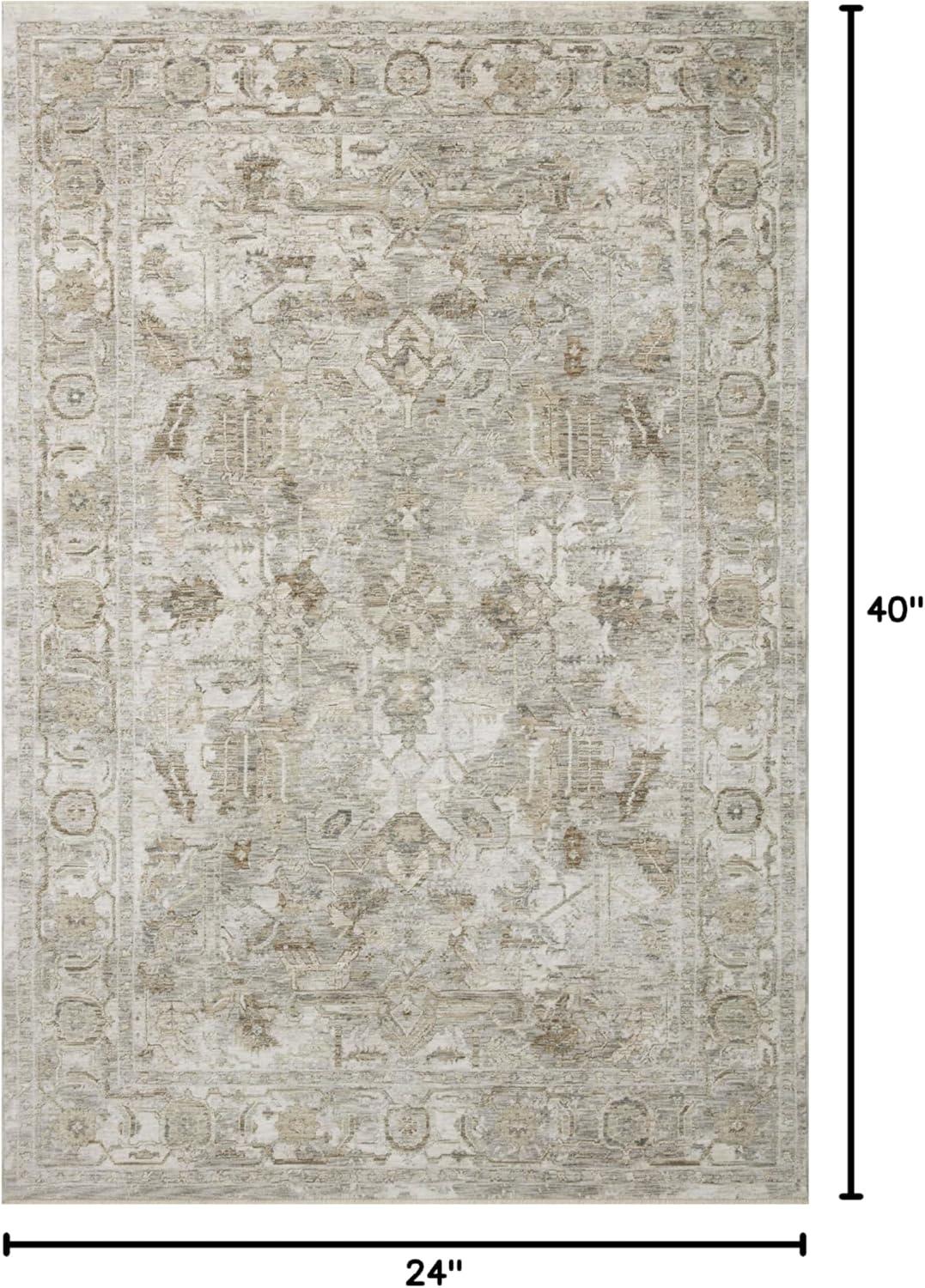 Amber Lewis x Loloi Amber Lewis x Loloi Honora Grey / Taupe Area Rug