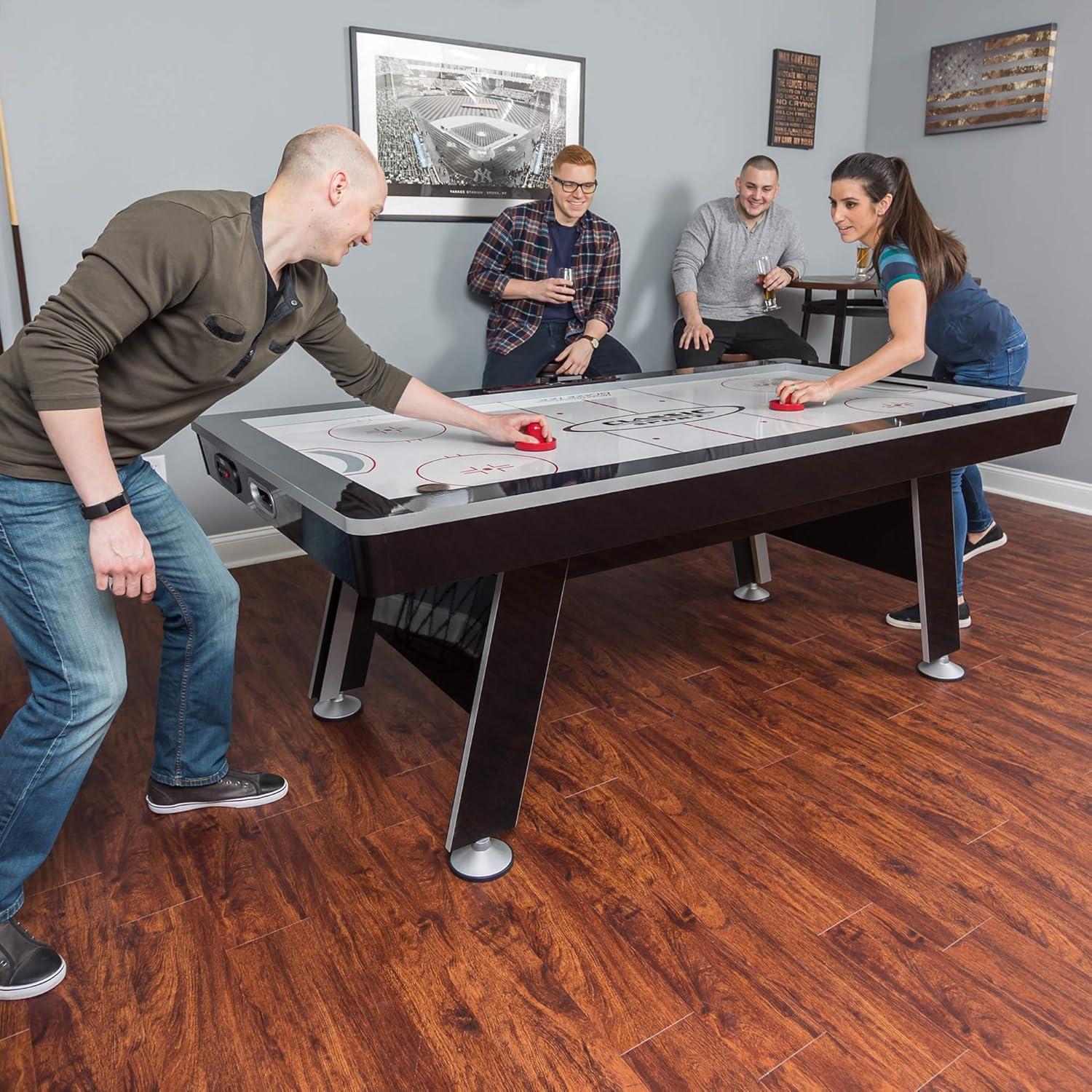 Classic Sport 84" 2 -Player Air Hockey Table with Digital Scoreboard