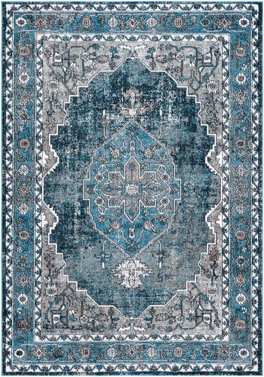 Vintage Hamadan VTH210 Power Loomed Area Rug  - Safavieh