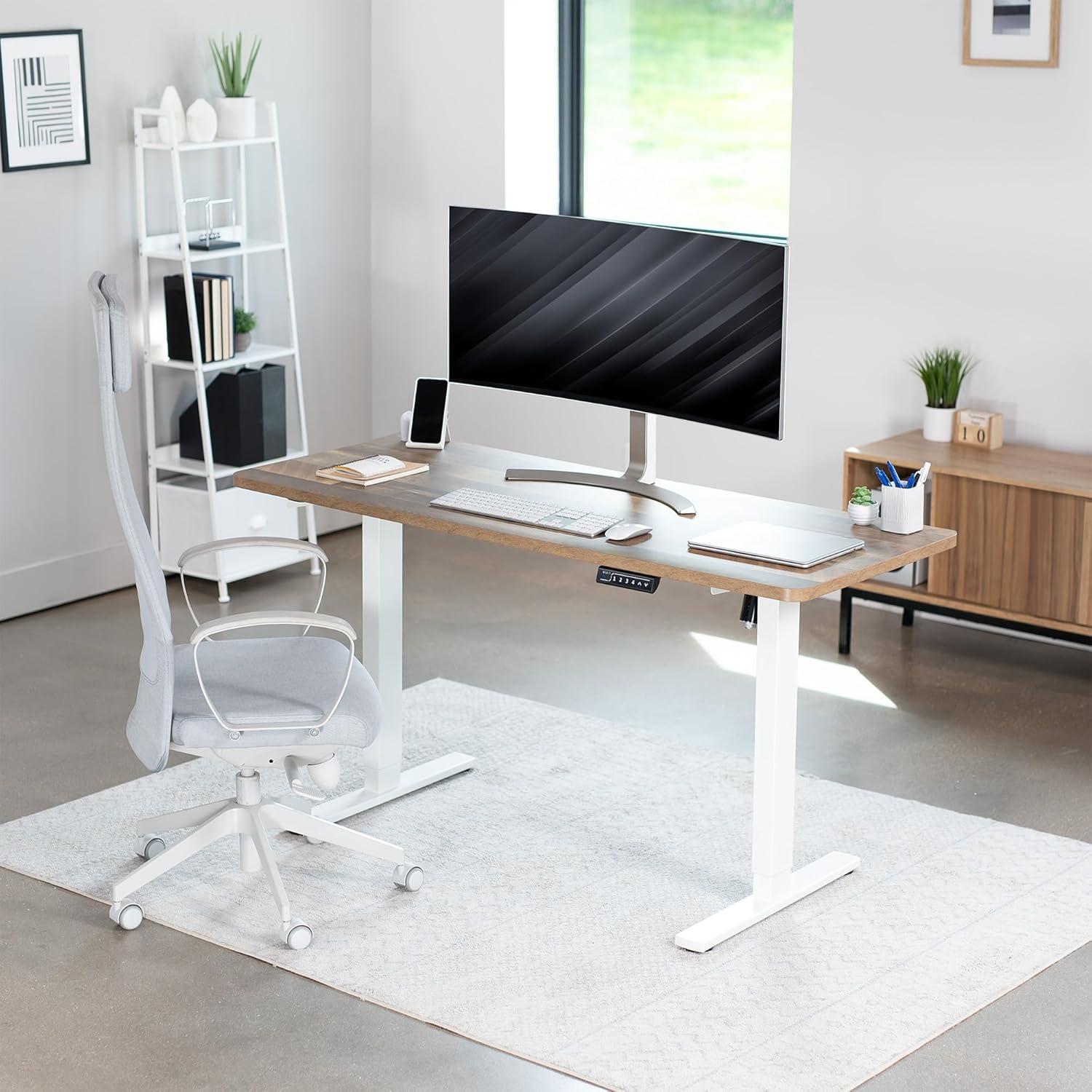 Reclaimed Wood 60" Rectangular Computer Desk Table Top